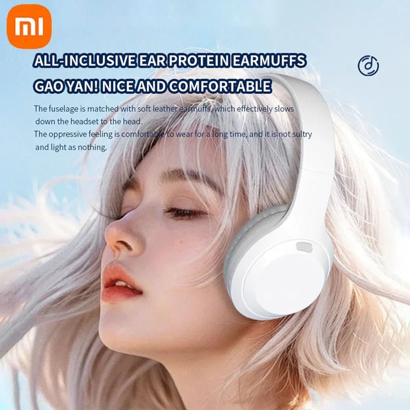 Xiaomi 5W Wireless Headphones – Bluetooth 5.3 Earphones, Foldable Over-Ear Stereo Headset with Mic, 40mm Driver, Game & Music - ZAMAR AUDIO SOLUTIONS