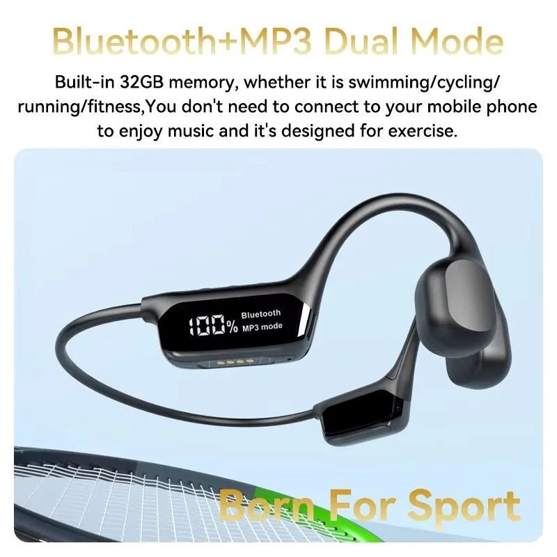 Xiaomi Bone Conduction Earphone – Wireless Open Headset, Bluetooth 5.3, IPX8 Waterproof, 32GB MP3 Sports Earbuds - ZAMAR AUDIO SOLUTIONS