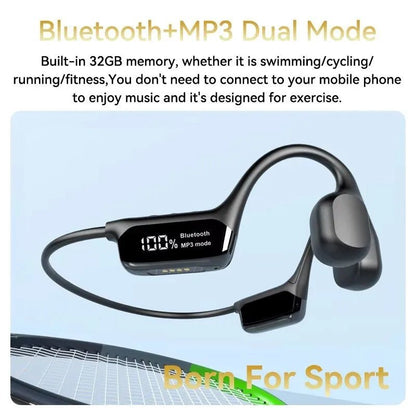 Xiaomi Bone Conduction Earphone – Wireless Open Headset, Bluetooth 5.3, IPX8 Waterproof, 32GB MP3 Sports Earbuds - ZAMAR AUDIO SOLUTIONS