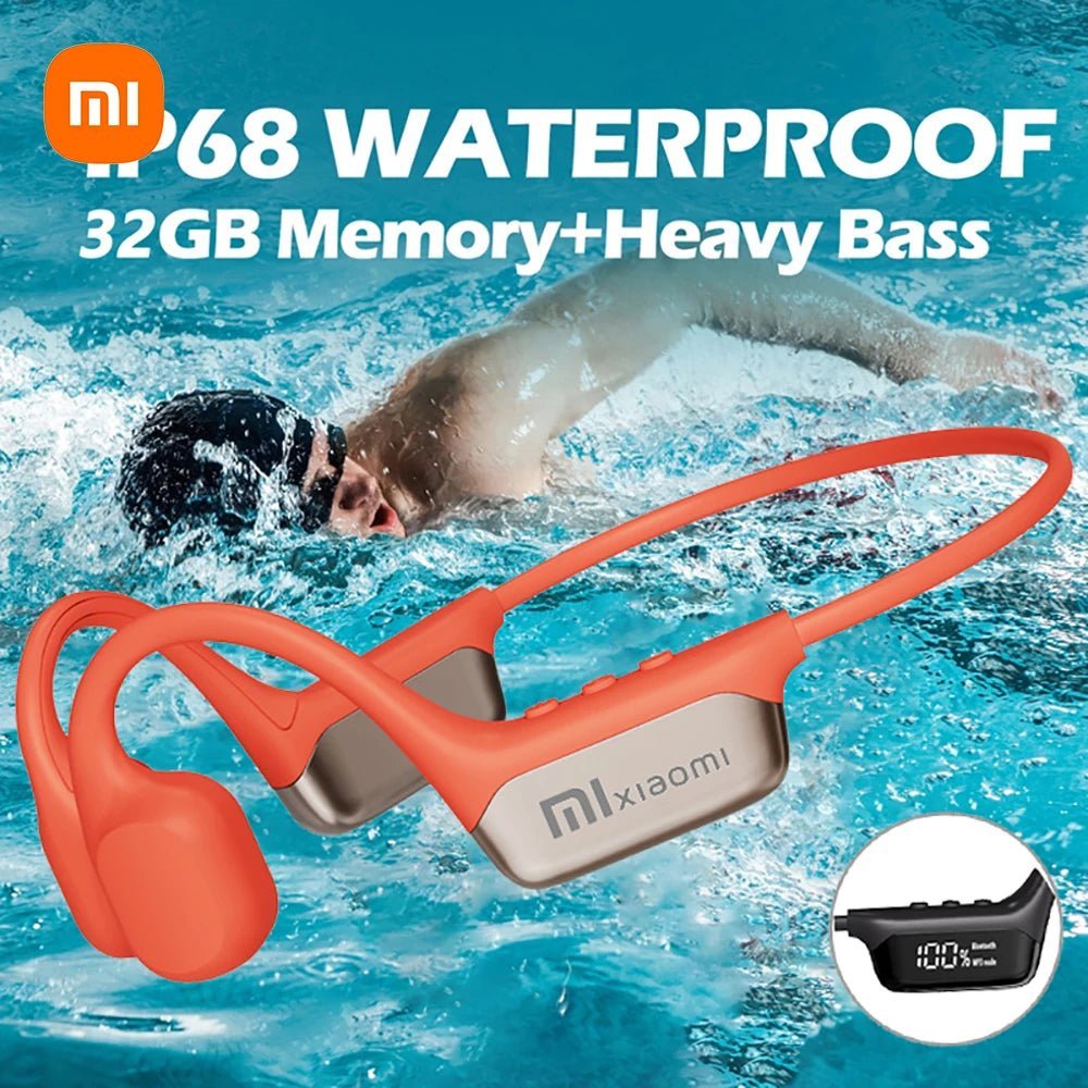 Xiaomi Bone Conduction Earphone – Wireless Open Headset, Bluetooth 5.3, IPX8 Waterproof, 32GB MP3 Sports Earbuds - ZAMAR AUDIO SOLUTIONS