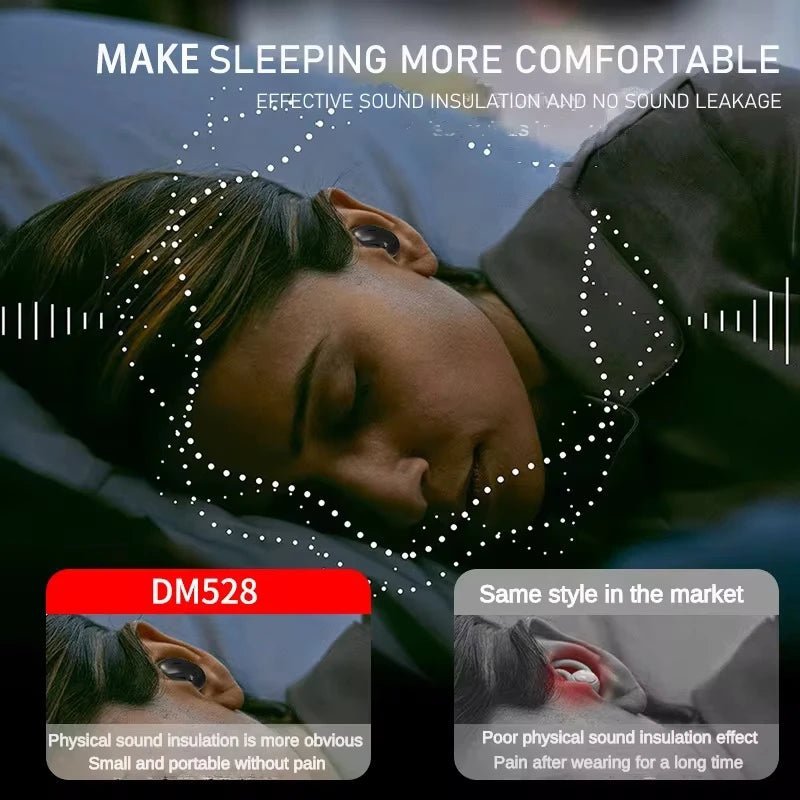 Xiaomi Mijia Sleep Invisible Earbuds – Bluetooth 5.3, Tiny Sport Stereo Earphones, IPX5 Waterproof, Noise Cancelling, Long Battery Life - ZAMAR AUDIO SOLUTIONS