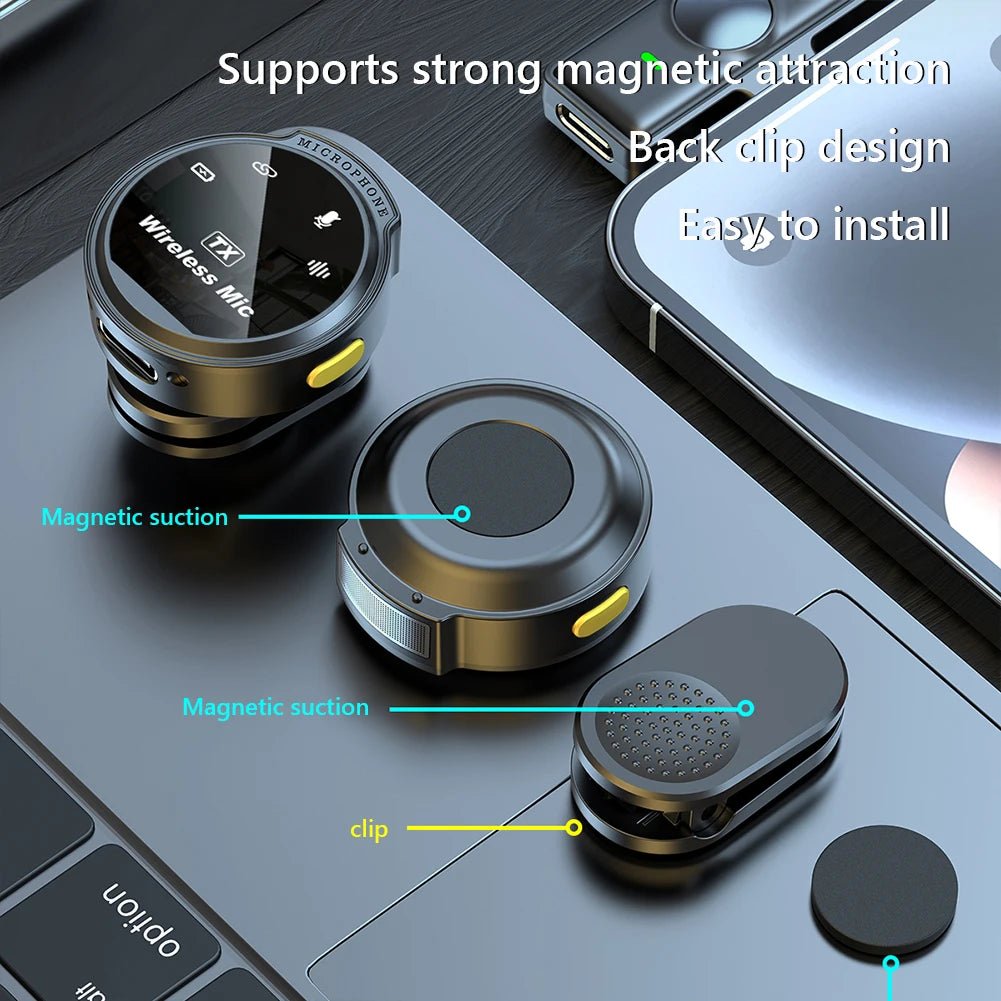 Xiaomi Wireless Lavalier Lapel Microphone – For iPhone, iPad, Android Type - C, Live Recording, Magnetic Clip - ZAMAR AUDIO SOLUTIONS