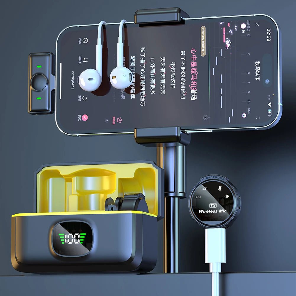 Xiaomi Wireless Lavalier Lapel Microphone – For iPhone, iPad, Android Type - C, Live Recording, Magnetic Clip - ZAMAR AUDIO SOLUTIONS