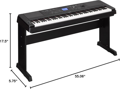 Yamaha DGX‑660 88‑Key Portable Grand Digital Piano with Weighted Keys & Smart Features - ZAMAR AUDIO SOLUTIONS