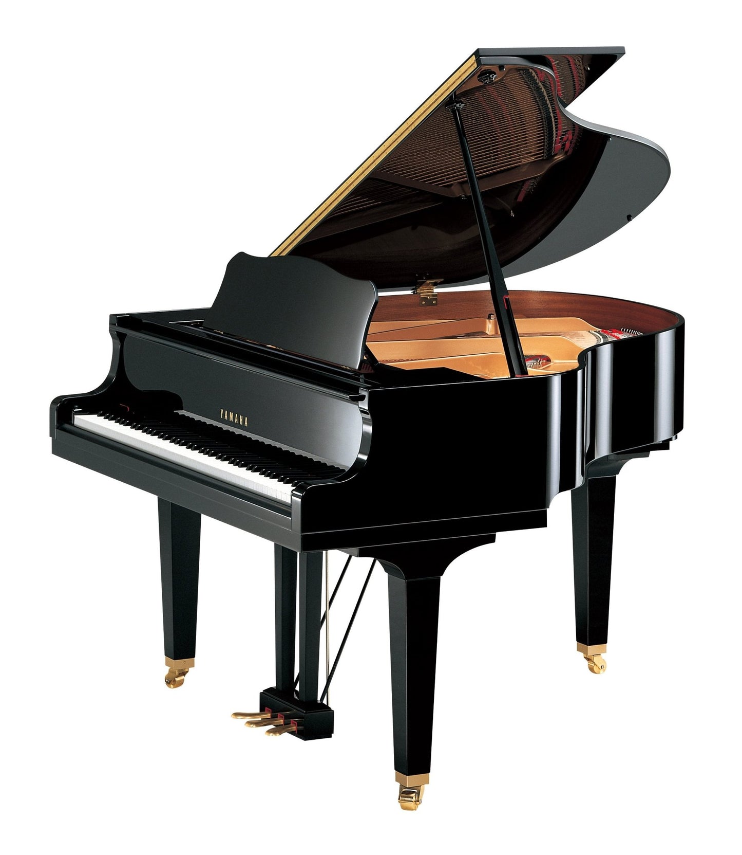 Yamaha GB1K 5′0″ Baby Grand Piano — Compact Acoustic Grand with Polished Ebony Finish - ZAMAR AUDIO SOLUTIONS