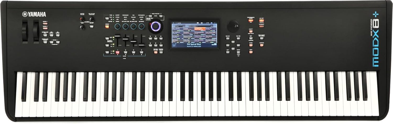 Yamaha MODX8+ — 88‑Key Synthesizer Workstation with AWM2 & FM‑X Engines, Nairobi Delivery - ZAMAR AUDIO SOLUTIONS