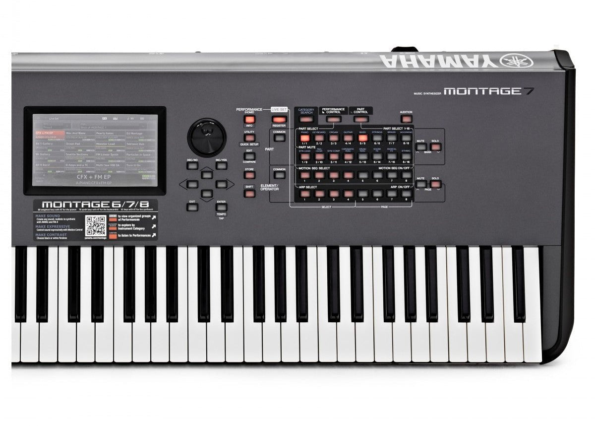 Yamaha Montage M7 — 76‑Key Flagship Synthesizer (Aftertouch) - ZAMAR AUDIO SOLUTIONS