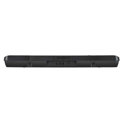 Yamaha PSR-E283 Kenya — rear panel showing AUX IN and headphone jack connectivity ports