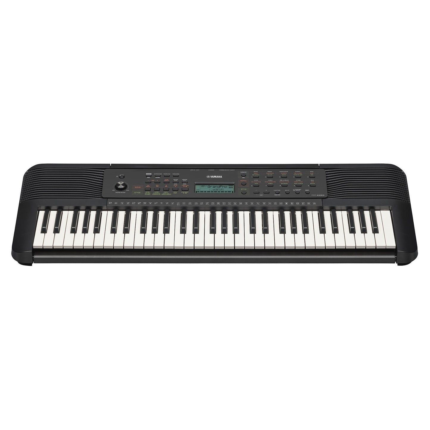 Yamaha PSR-E283 Kenya — front perspective angle showing 61-key layout and Yamaha branding