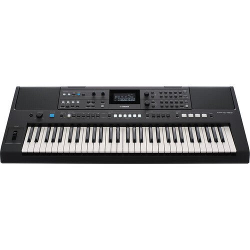 Yamaha PSR-E483 Kenya 61-key portable arranger keyboard front view — available at Zamar Audio Solutions