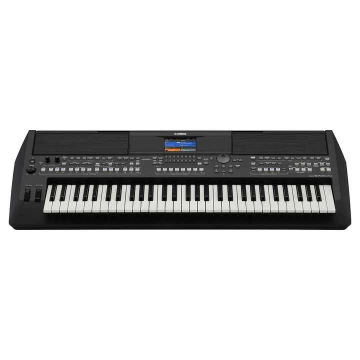 Yamaha PSR-SX600 arranger keyboard Kenya — touch-sensitive keys and Live Control knobs