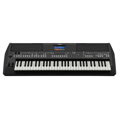 Yamaha PSR-SX600 arranger keyboard Kenya — touch-sensitive keys and Live Control knobs