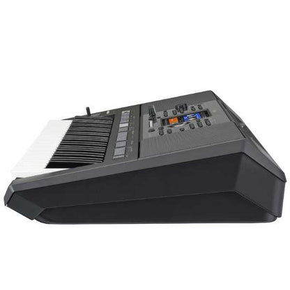 Yamaha PSR-SX720 arranger keyboard Kenya – low rear-angle view showing speaker grille, rear panel, and chassis profile`