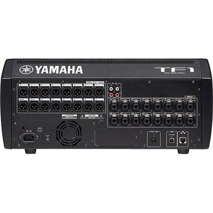 Yamaha TF1 digital mixer rear panel inputs and outputs