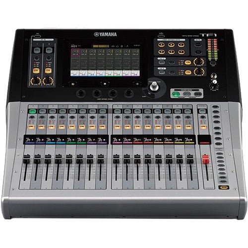 Yamaha TF1 digital mixer 40-input channel layout top view