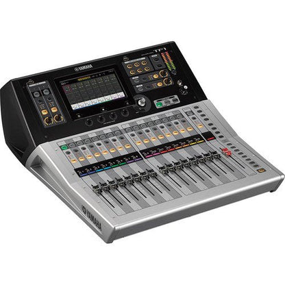 Yamaha TF1 digital mixer front panel with TouchFlow touchscreen