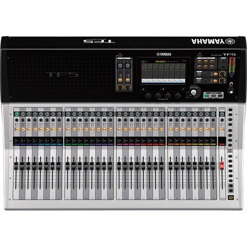 Yamaha TF5 digital mixer TouchFlow Operation touchscreen interface close-up