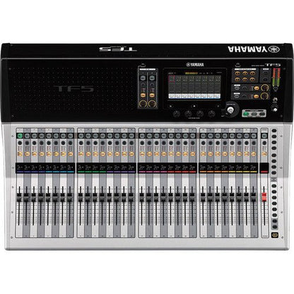 Yamaha TF5 digital mixer TouchFlow Operation touchscreen interface close-up