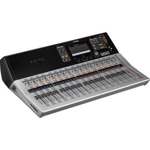 Yamaha TF5 digital mixer TouchFlow Operation touchscreen interface close-up