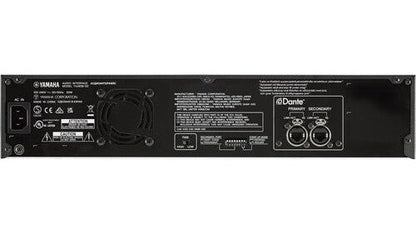 Yamaha Tio1608-D stage box rear XLR inputs and Dante network ports