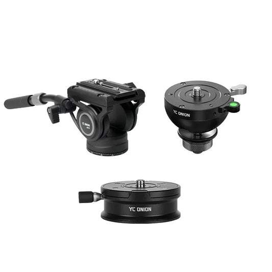 YC Onion COCONUT 75mm Bowl Head Fluid Head – Professional Video Tripod Head, Compatible with 75mm Bowl Tripods - ZAMAR AUDIO SOLUTIONS