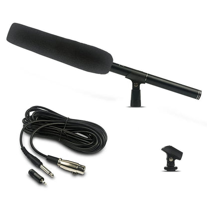 YIXIANG Professional Shotgun Interview Microphone – Directional Condenser Mic for Canon, Nikon, Sony DSLR, and DV Camcorders - ZAMAR AUDIO SOLUTIONS