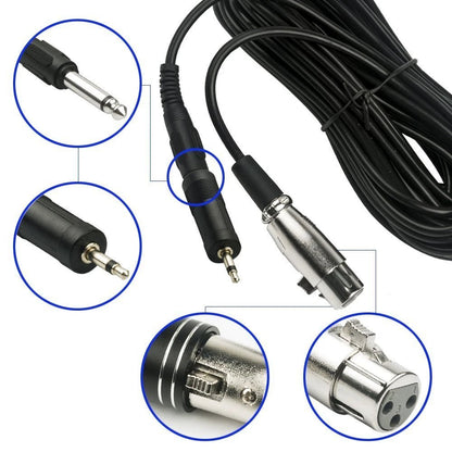 YIXIANG Professional Shotgun Interview Microphone – Directional Condenser Mic for Canon, Nikon, Sony DSLR, and DV Camcorders - ZAMAR AUDIO SOLUTIONS