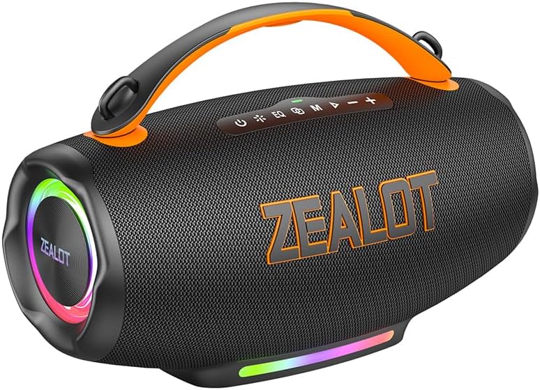 ZEALOT S167 Bluetooth Speaker 100W waterproof portable speaker with 24000mAh battery — Kenya