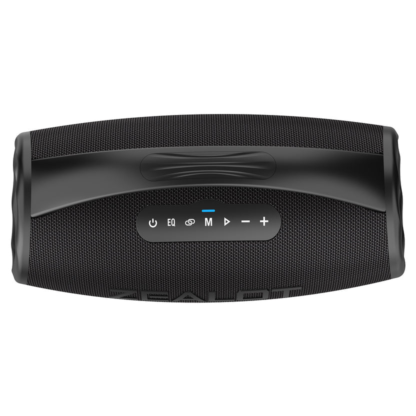 ZEALOT S97 Bluetooth Speaker Kenya — IPX6 waterproof rating, side profile showing Type-C charging port