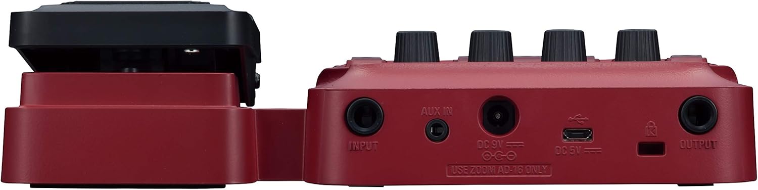 Zoom B1X Four USB and input/output ports detail, bass effects processor Kenya