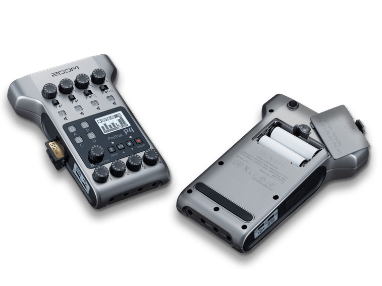 Zoom PodTrak P4 — Portable Podcast Recorder with 4 Mic Inputs & Sound Pads, Nairobi Delivery - ZAMAR AUDIO SOLUTIONS